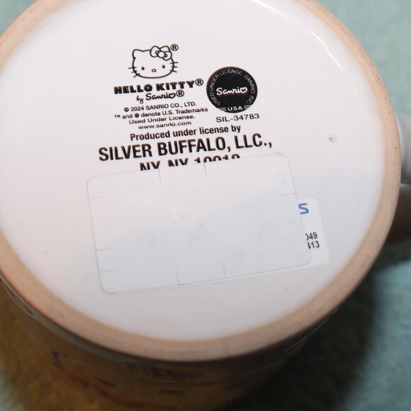 Sanrio Hello Kitty Candy Corn Ceramic Pottery Mug | Holds 14 Ounces - Picture 5 of 5